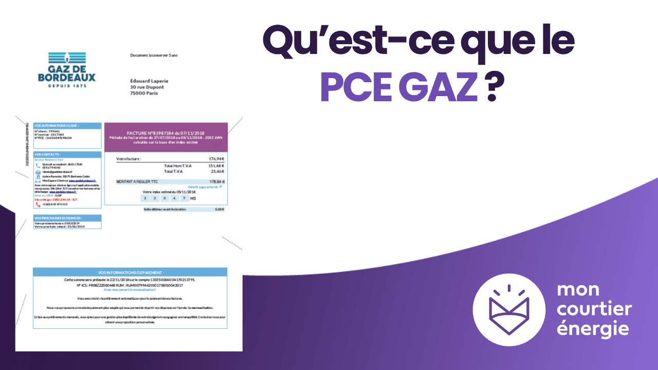 PCE gaz