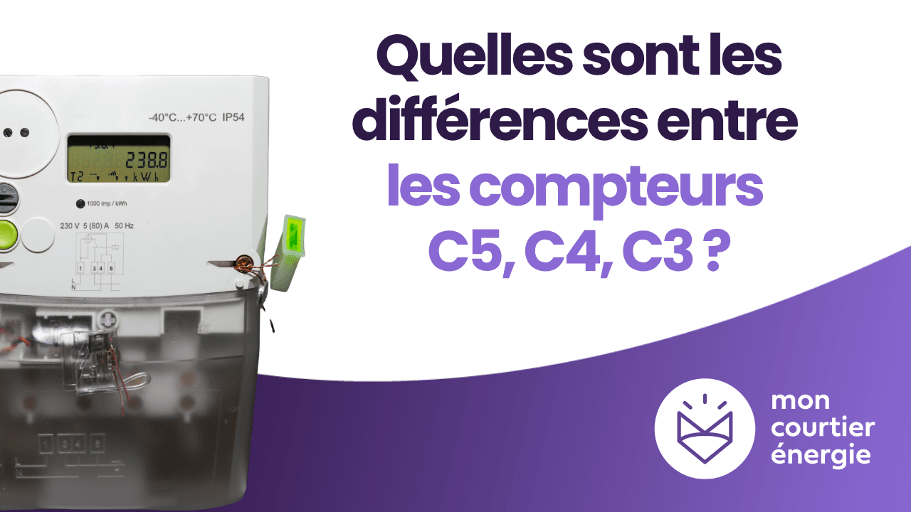 Compteur C5 C4 C3 électricité pro