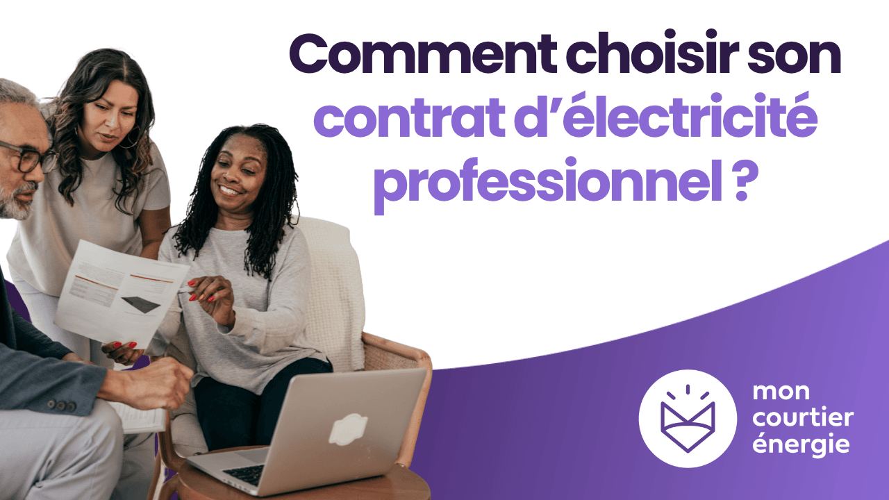 Contrat électricité professionnel