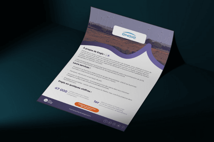 Téléchargez notre fiche d'information sur notre partenaire ENGIE