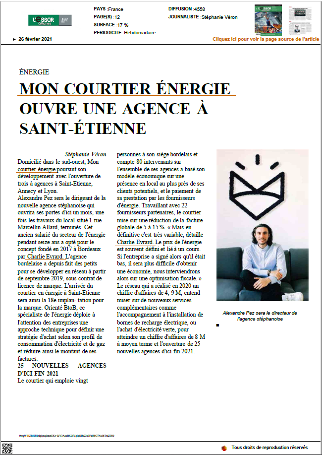 Action mon courtier energie