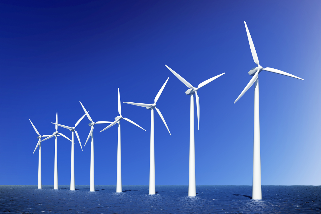 éolienne en mer